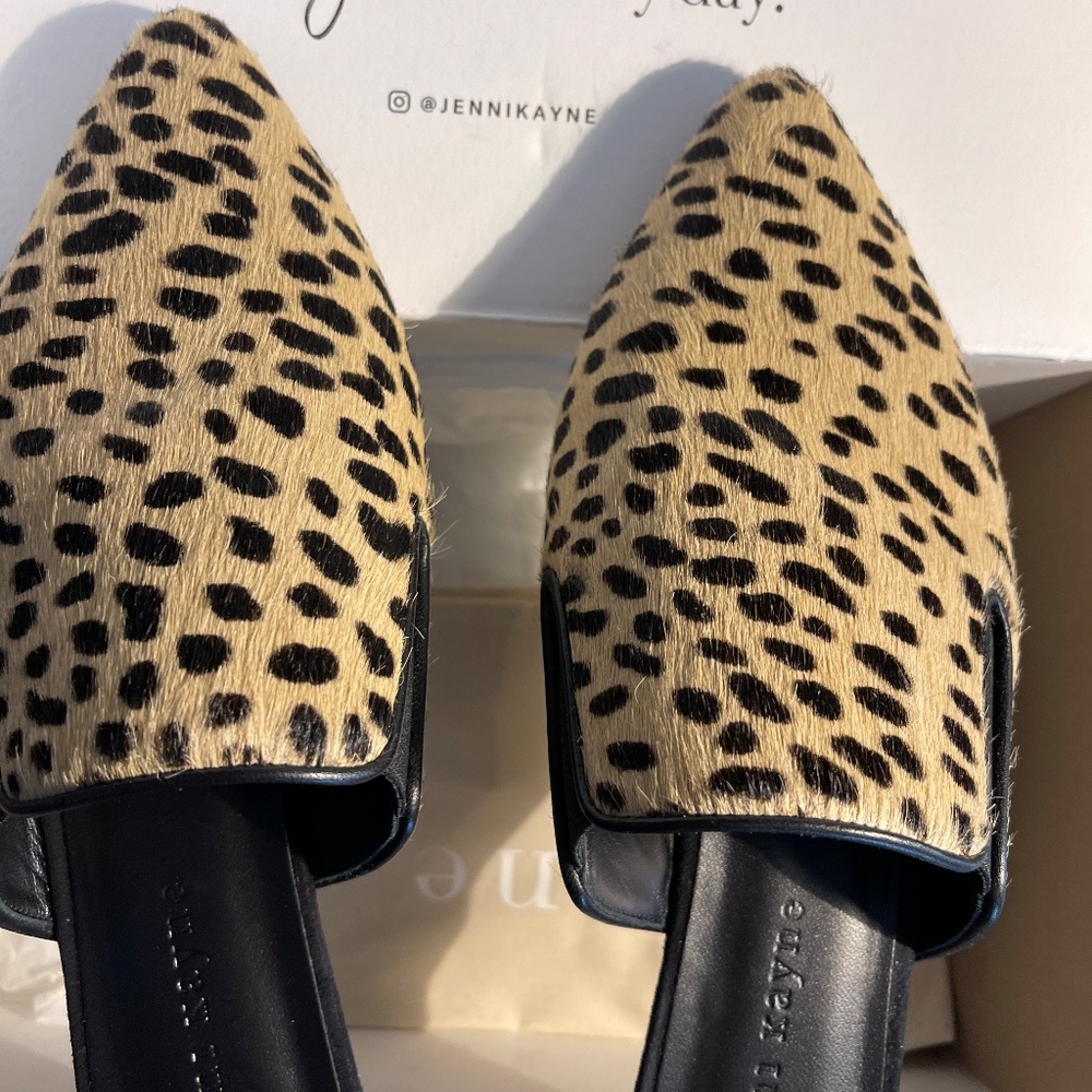 Jenni Kayne Leopard Print Mules